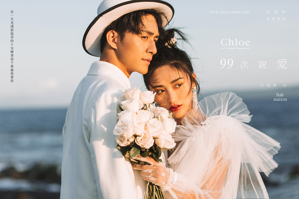 你肯定想象不到，巴厘島黑沙灘的婚紗照竟然可以這么美!