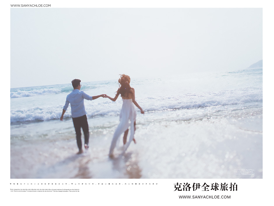 普吉島海景婚紗照，不一樣的海景感覺